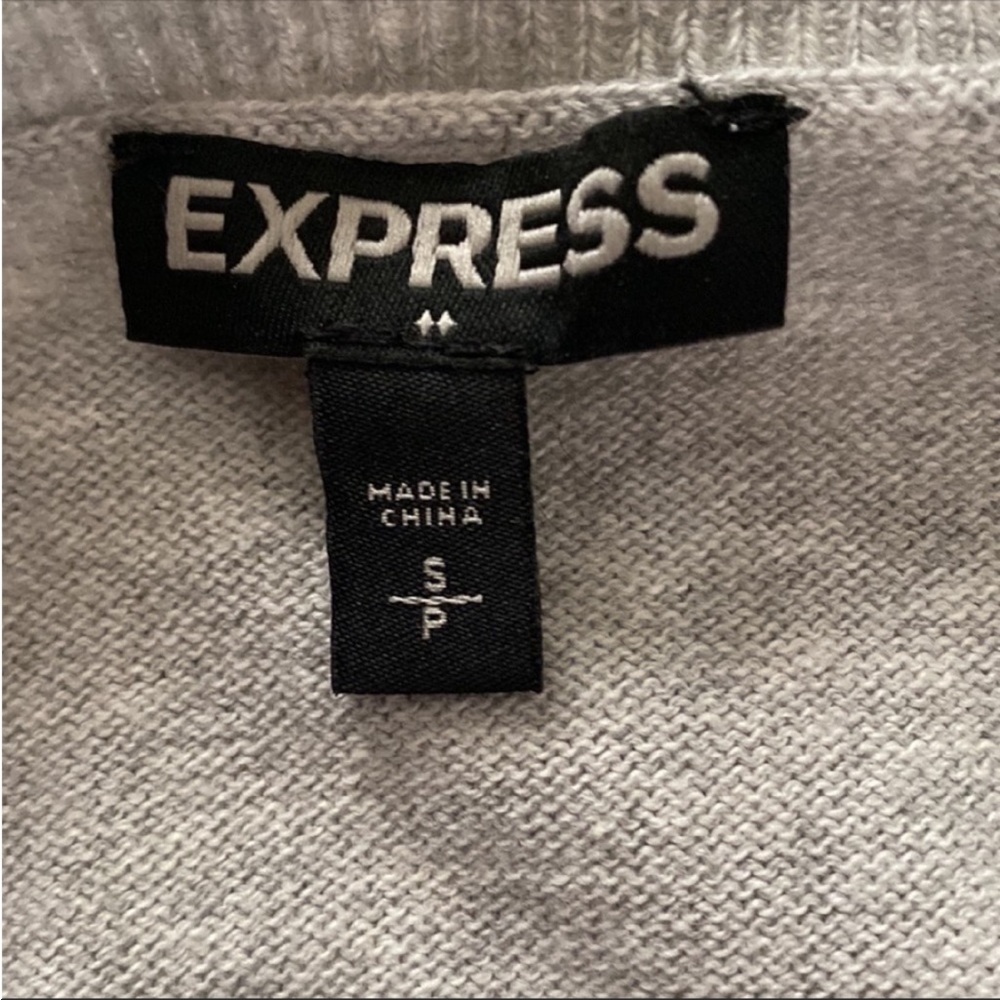 Express Cold Shoulder Sweater - Picture 7 of 7